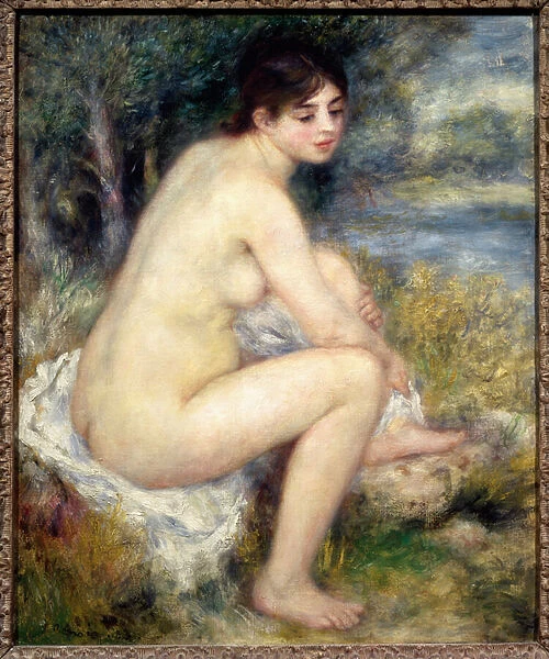 Naked Woman in a Landscape, 1883 (oil on canvas)