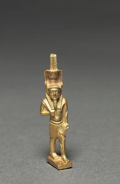 Nefertem Amulet, c. 500 BC (gold, lost-wax, solid cast)