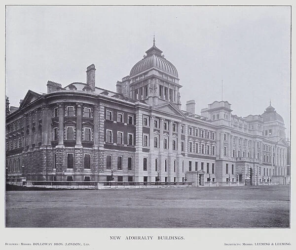 New Admiralty Buildings (b  /  w photo)