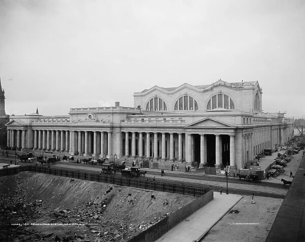 New Pennsylvania Station, New York, N. Y. c. 1904-20 (b  /  w photo)