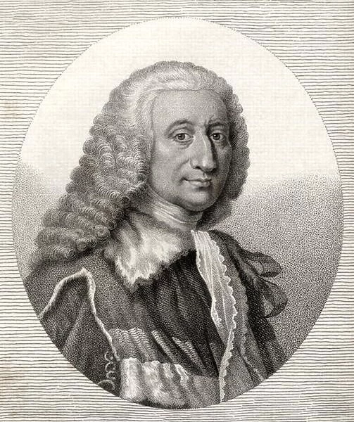 Nicholas Taaffe, engraved by Bocquet, illustration from A catalogue of Royal and Noble Authors