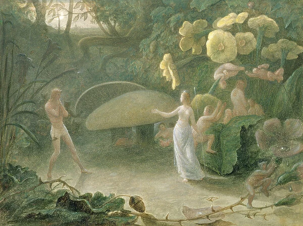 Oberon and Titania, A Midsummer Nights Dream, Act II, Scene I, by William Shakespeare