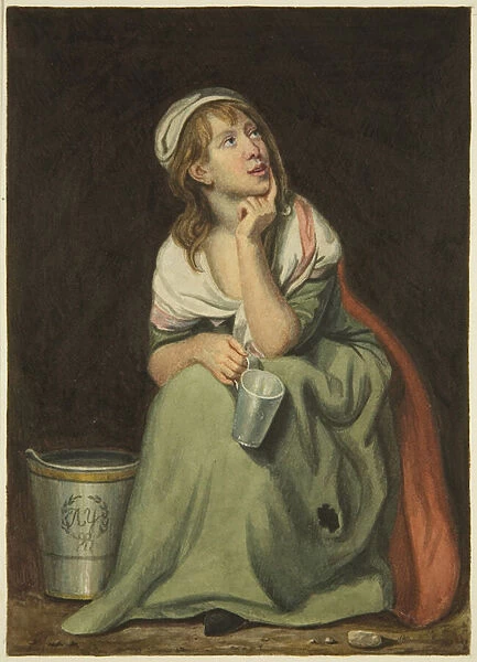 Portrait of Ann Yearsley, 1828 (pencil & w  /  c on paper)