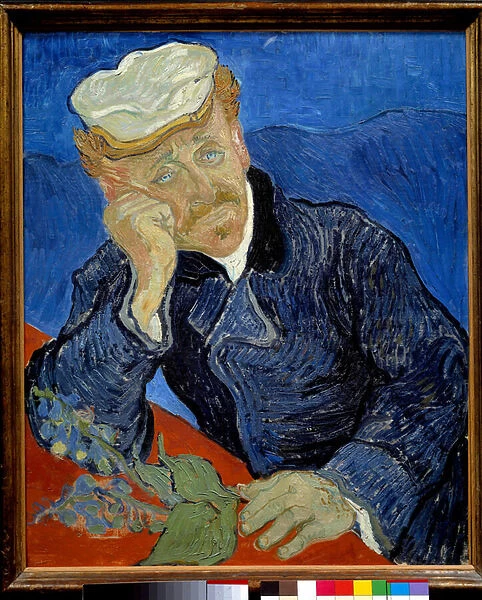 Portrait of Doctor Paul Gachet (1828-1909) Painting by Vincent van Gogh (1853-1890