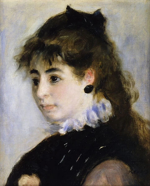 Portrait of Miss Henriette Henriot; Portrait de Mme. Henriot, 1874 (oil on canvas)