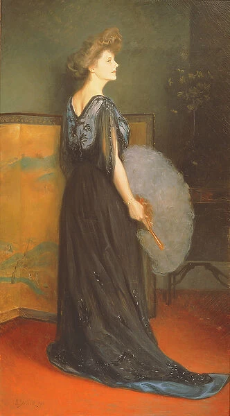 Portrait of Mrs Francis Stanton Blake, 1908 (oil on canvas)