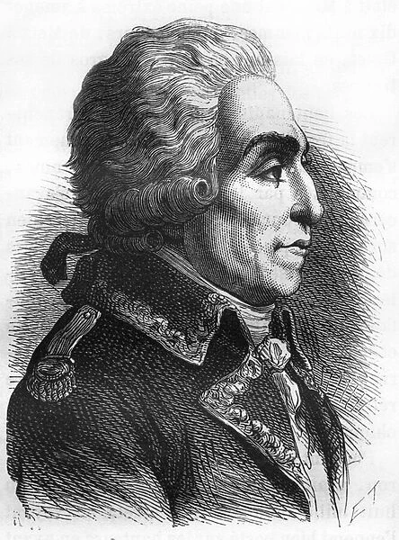 Portrait of Nicolas Luckner (1722-1794) Marshal of France