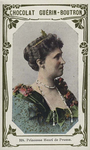 Princesse Henri de Prusse (coloured photo)