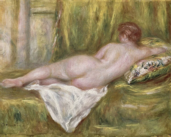 Reclining Nude from the Back, Rest after the Bath, c. 1909 (oil on canvas)