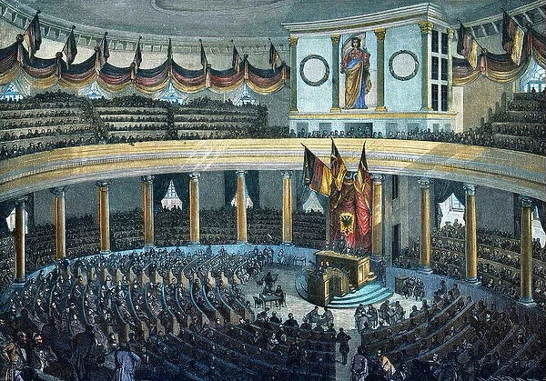 Revolutions 1848 - 1849: German National Assembly at St Paul
