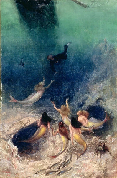 A Sailors Delight, 1891 (oil on canvas)