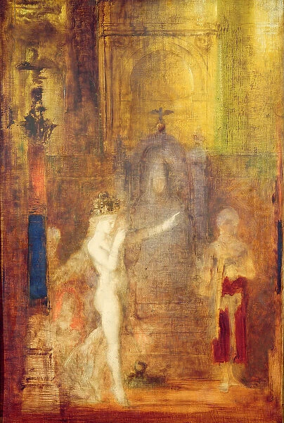 Salome dancing before Herod, c. 1876 (oil on panel)