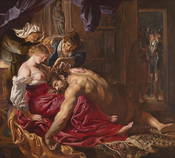 Samson and Delilah, c. 1609 (oil on panel)