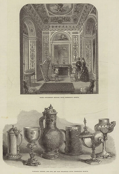 Sketches of the South Kensington Museum (engraving)
