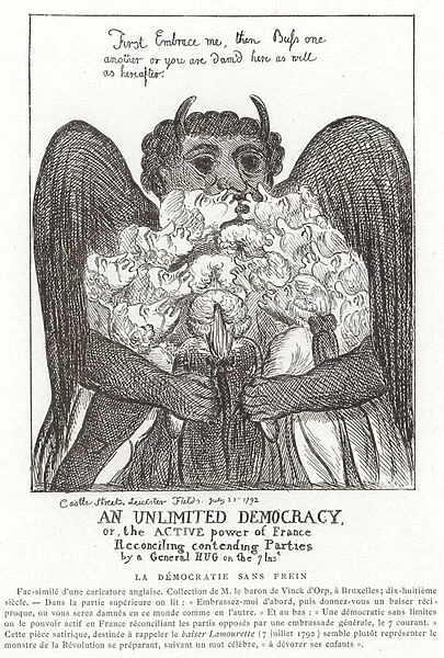 An Unlimited Democracy, 1792 (engraving)
