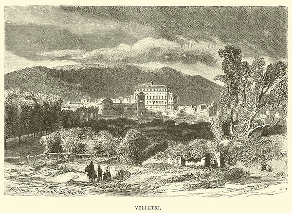 Velletri (engraving)