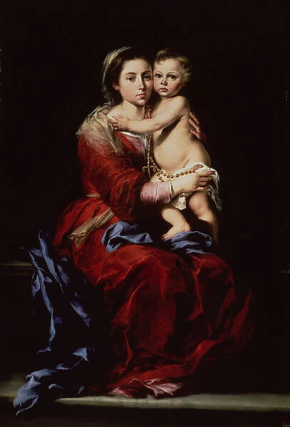 The Virgin of the Rosary, c. 1650 (oil on canvas)