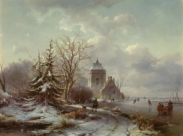 Winter Scene, 19th century