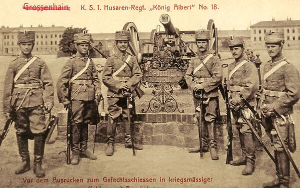1. Koniglich Sachsisches Husaren-Regiment Konig Albert Nr. 18