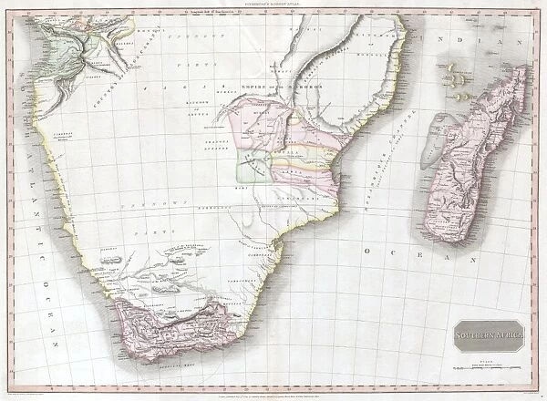 1809, Pinkerton Map of Southern Africa, John Pinkerton, 1758 - 1826, Scottish antiquarian