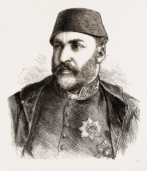 Abd-Ul-Aziz, the Late Sultan of Turkey, 1876