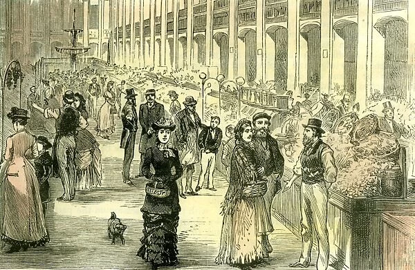 Aberdeen, The New Market, 1885, UK