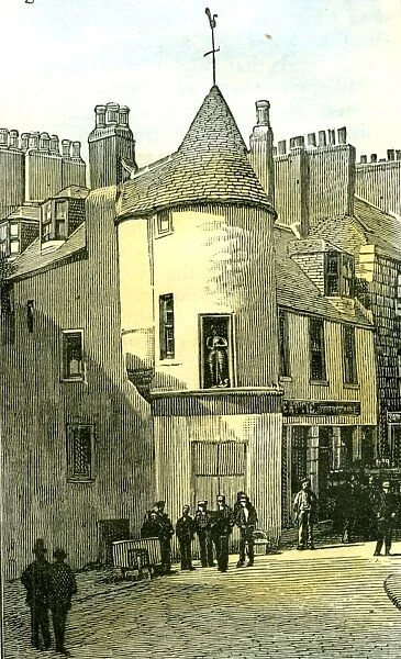 Aberdeen, Wallaces Nook, Nether Kirkgate, 1885, UK