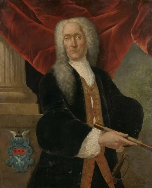 Abraham Patras 1735-1737 Portrait Governor General