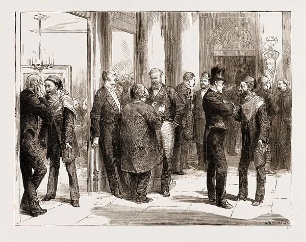 Between the Acts at the Opera House: Merchants and Bankers Discussing the Purchase