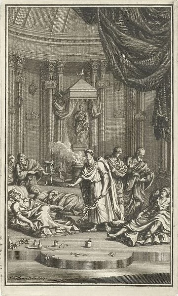Aesculapius nurses sick temple lauded Aesculapius