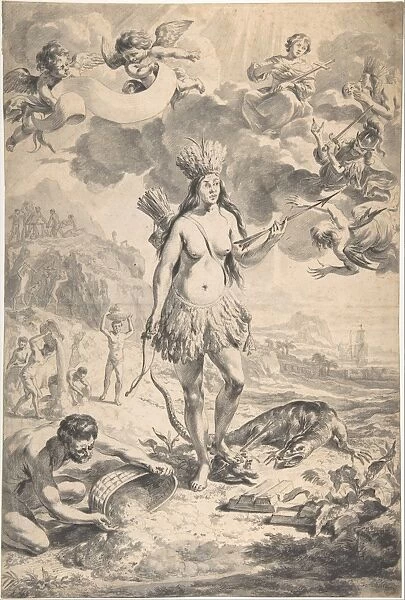 Allegory America mid-17th-late 17th century