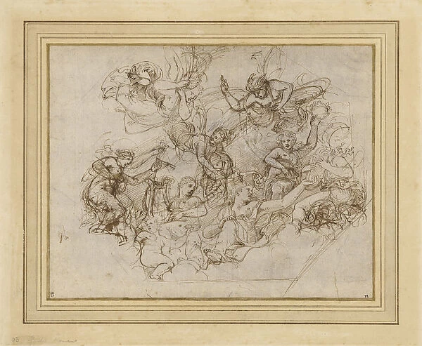 Allegory Virtues Federico II Gonzaga Giulio Romano