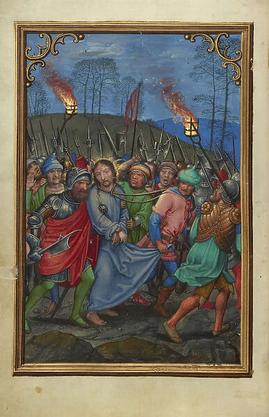 Arrest Christ Simon Bening Flemish 1483 1561