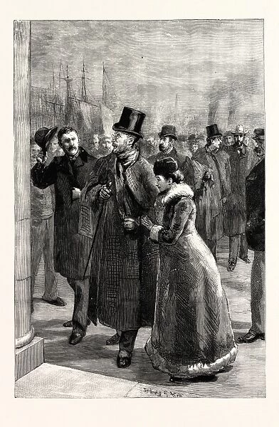 The Arrest of Messrs. O brien and Dillon on their Arrival at Folkestone, Uk