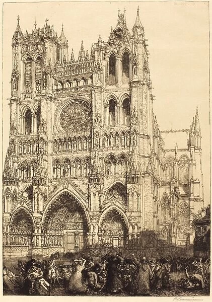 Auguste Lepa┼íre, Amiens Cathedral (Cathedrale d Amiens - Jour d inventaire)