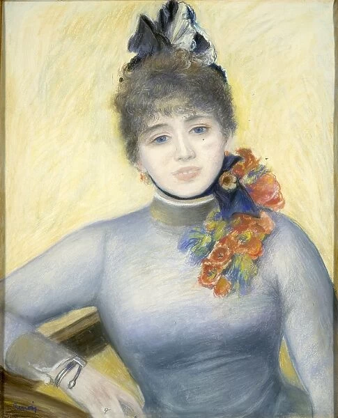 Auguste Renoir, Caroline Ra my ( Sa verine ), French, 1841 - 1919, c. 1885