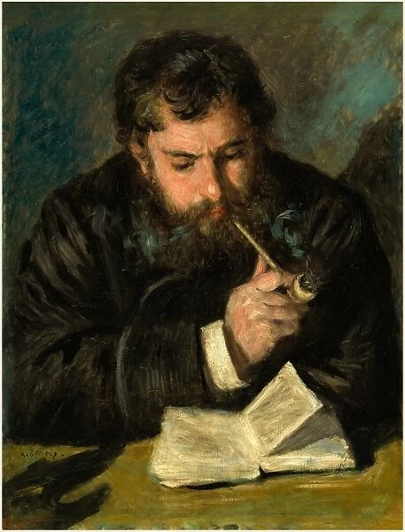 Auguste Renoir, Claude Monet, French, 1841-1919, 1872, oil on canvas