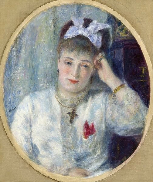 Auguste Renoir (French, 1841 - 1919), Marie Murer, 1877, oil on canvas