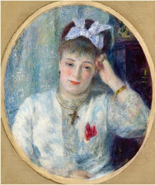 Auguste Renoir, French (1841-1919), Marie Murer, 1877, oil on canvas