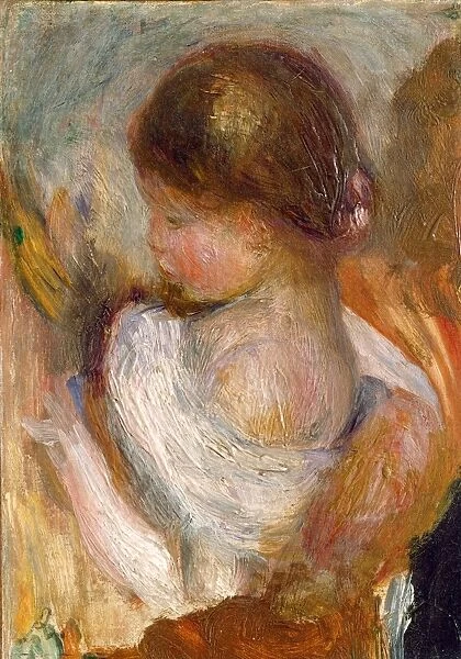 Auguste Renoir, Young Girl Reading, French, 1841-1919, c. 1888, oil on canvas