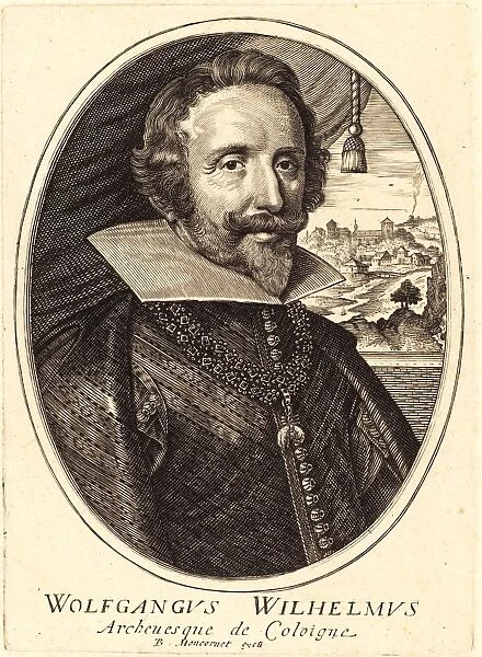 Balthasar Moncornet, French (c. 1600-1668), Wolfgang Wilhelm, engraving on laid paper