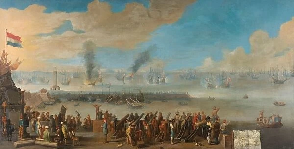 Battle Livorno 14 March 1653 event First English Sea War