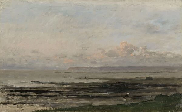 Beach at Ebb Tide, Charles Francois Daubigny, c. 1850 - c. 1878