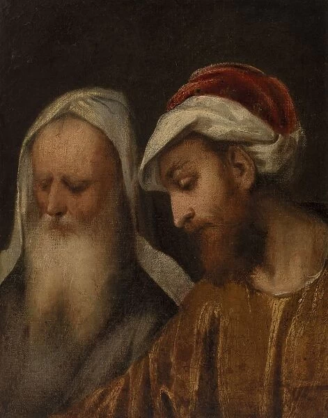 Bonifazio de Pitati Giorgione Two Prophets c. 1520