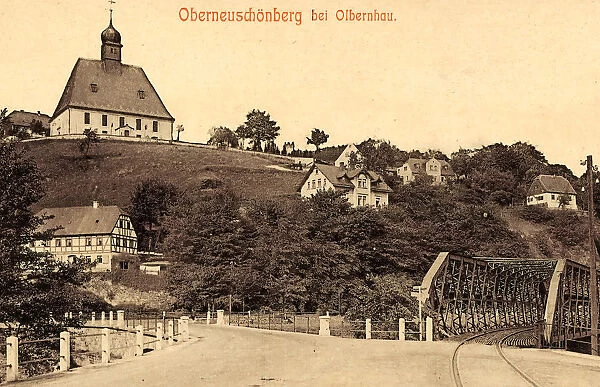 Bridges Erzgebirgskreis Kirche Oberneuschonberg