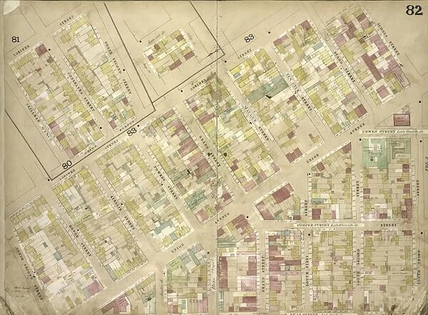 Brooklyn, Vol. 4, Double Page Plate No. 82; Map bounded by Lorimer St. Skillman Ave