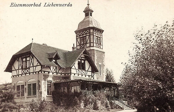 Buildings Bad Liebenwerda 1912 Brandenburg Liebenwerda