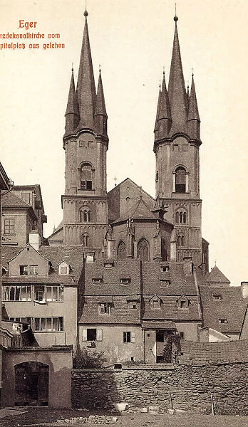 Buildings Cheb Church Saint Nicholas 1911 Karlovy Vary Region