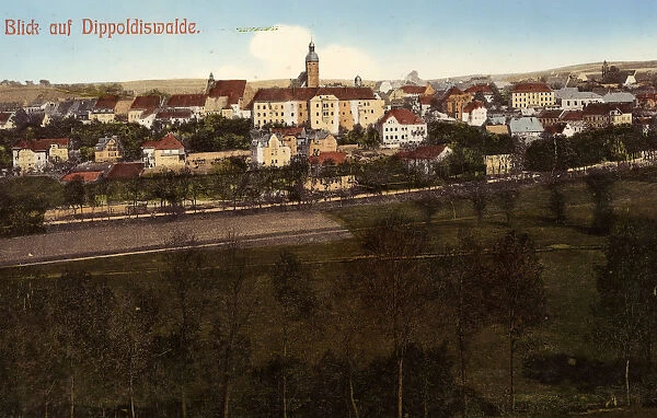 Buildings Dippoldiswalde Churches 1912 Landkreis Sachsische Schweiz-Osterzgebirge