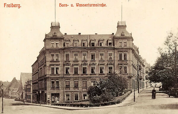 Buildings Freiberg Sachsen 1909 Landkreis Mittelsachsen
